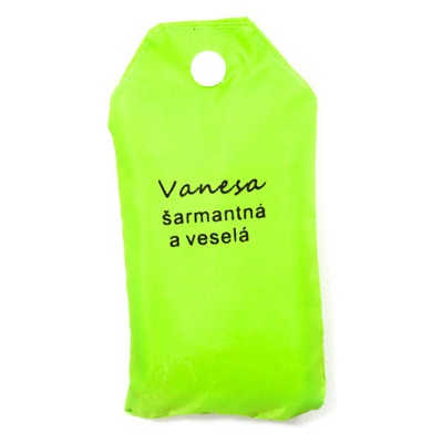 Nákupná taška s menom VANESA - šarmantná a veselá