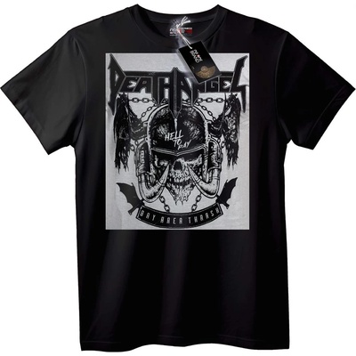 NOONEBRAND Тениска Смъртен метал Череп - 2XL, White