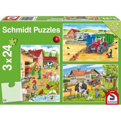 Schmidt Na farmě 3 x 24 dílků