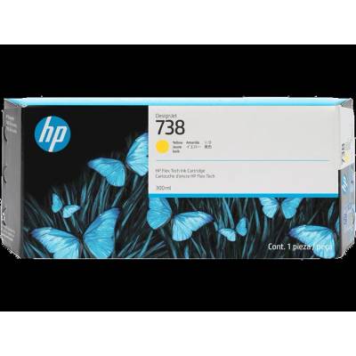 HP 738 Yellow (676M8A)