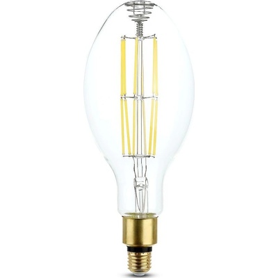 V-TAC LED žiarovka E27 24W denná biela filament