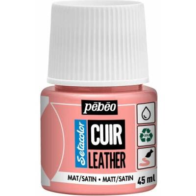 Pebeo Setacolor matt satin farba na kožu 45 ml sakura ružová