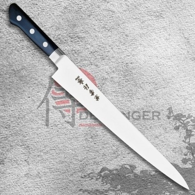 HOKIYAMA nôž Sujihiki Slicer Tosa-Ichi White Octagonal 27 cm