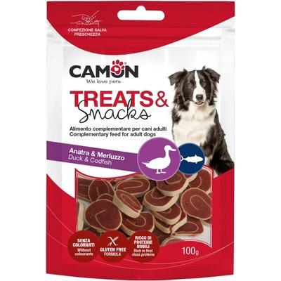 Camon MAŠKRTY pre psov SNACK kačka s rybou 100 g