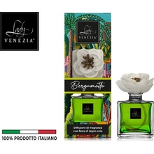 Lady Venezia Naif Bergamotto Bergamot aroma difuzér s květem 100 ml