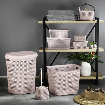 Image 1 of Кош за бельо Перла 45 литра пудра (101438/6)