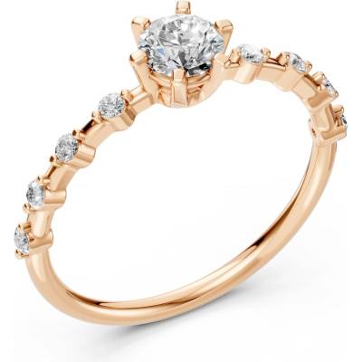 Cara Diamanti Пръстен Cara Diamanti Златен С Диаманти 0.50+0.16 Ct Gia Сертификат K101-10145R (5.1) (K101-10145R (5.1))