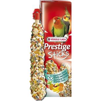 Versele-Laga Prestige Sticks Big Parakeets Exotic Fruit - стик за средни папагали с екзотични плодове - 2x70gr