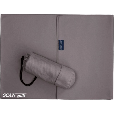 SCANquilt Osuška FITNESS BAG 70x140 sivá PES