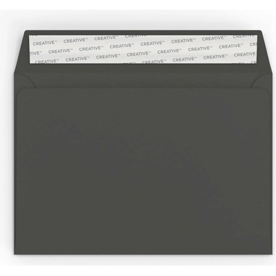 Prémiové barevné obálky Creative Colours™ - 114 x 162 mm (C6) - Černá