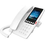 Fanvil H6W White - хотелски Wi-Fi SIP IP телефон с 3.5" IPS цветен дисплей, Wi-Fi 6 (2.4/5 GHz), PoE (FANVIL-H6W-WH)