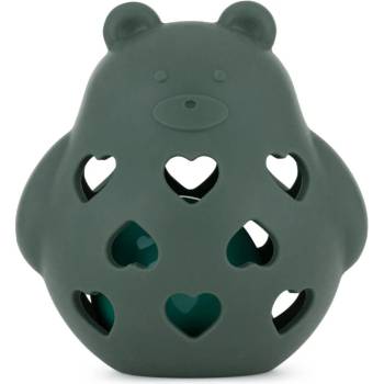 Image 1 of Petite&Mars Bear Basil 0m+ дрънкалка Misty Green