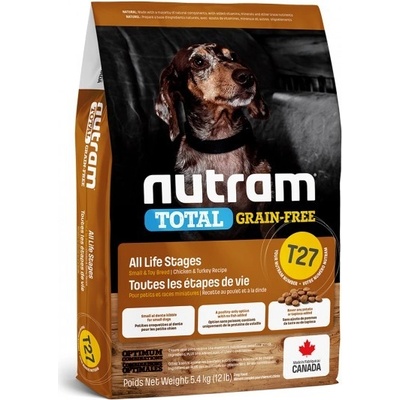 Nutram Total Grain Free Turkey Chicken Duck Dog 5,4 kg
