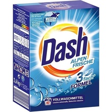 Dash Alpen Frische prášek na praní bílého prádla 40 PD 2,6 kg