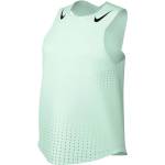 Nike Дамски потник с широка презрамка Nike Women's AeroSwift Dri-FIT ADV Running Singlet Running shirt - Barely Green / Black (916-7161-0113)