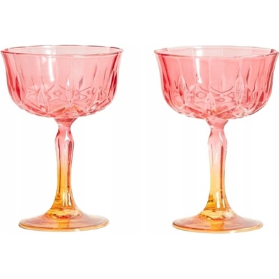 Homla Poháre na koktaily viacfarebné 2 x 200 ml