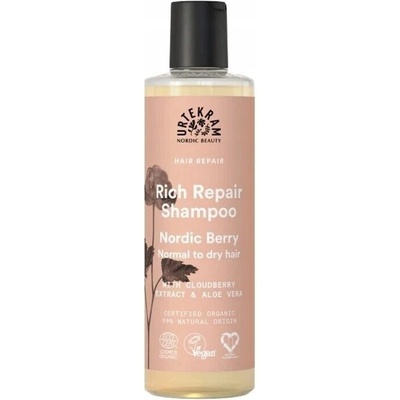 Urtekram šampon pro regeneraci nordická malina 250 ml
