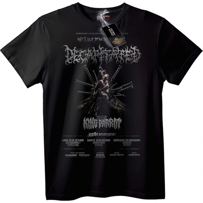 NOONEBRAND Тениска Decapitated Турне - 7XL, White
