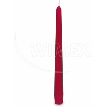 Wimex WIMEX s. r. o. Конична свещ бордо Ø23 x 245 мм [10 бр. ]