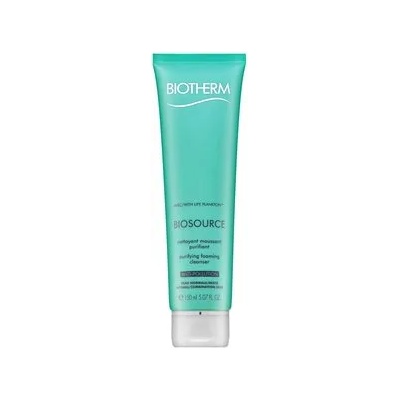 Biotherm Biosource Purifying Foaming Cleanser почистващ гел за нормална/смесена кожа 150 ml