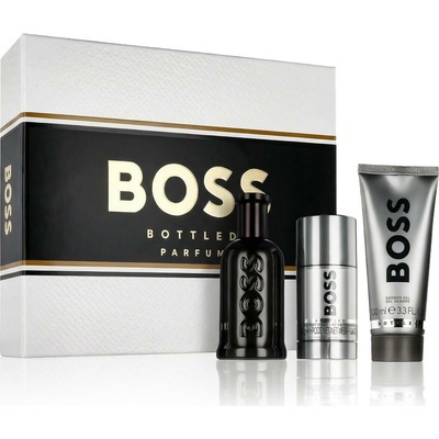 Hugo Boss Boss Bottled Parfém Darčeková sada Parfém 100 ml, deostick 75 ml a sprchový gél 100 ml