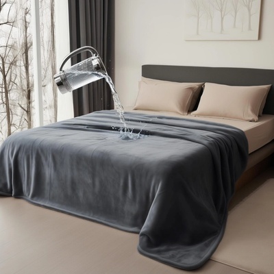 Bedding Aid Deka šedá oboustranná 274x229