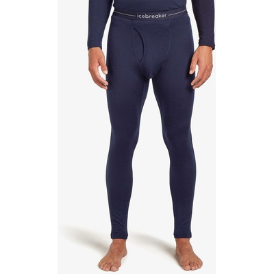 ICEBREAKER Mens 200 Oasis Leggings w Fly, Midnight Navy/Monsoon