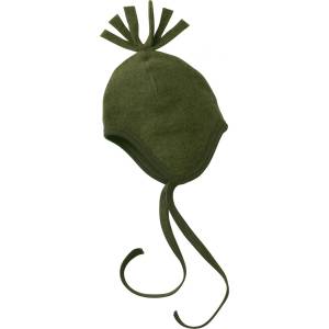 Engel Зимна шапка (beanie) Engel Baby Hat, Wool Fleece Beanie - Schilf Melange - размер 86/92 (EU) (204-4079-1112)