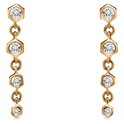 SAVICKI Обеци Savicki: злато. диаманти