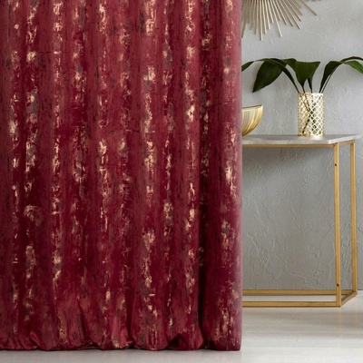 Velvet SAVIA GOLD š.280cm - Bordová