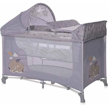 Image 1 of Lorelli Бебешка кошара на 2 нива Lorelli - Moonlight Plus, Grey dream (10080572365)