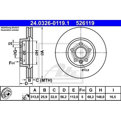 CONTINENTAL TEVES (ATE) 24.0326-0119.1