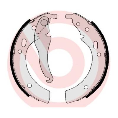 Sada brzdových čeľustí BREMBO S 06 501 (S06501)