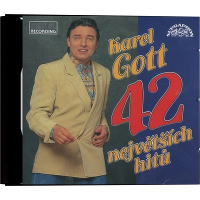 Karel Gott - 42 největších hitů CD