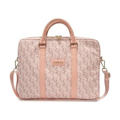 Guess PU G Cube Computer Bag 15/16" Pink 3666339113001