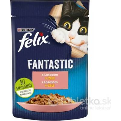 Felix Fantastic Lososové želé 26x85 g