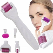 Verk 24590 Derma valček 6 v 1, 0,5 / 1,0 / 1,5 mm biely fialový