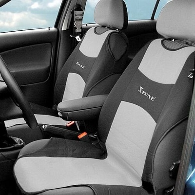 Autopoťah Compass triko šedé 2ks