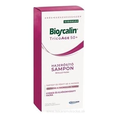 Bioscalin TricoAge 50+ posilující šampon 200 ml