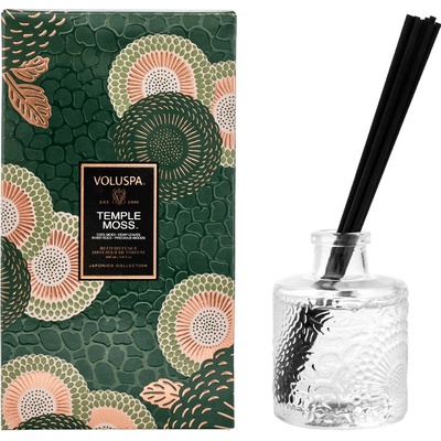 Voluspa difuzér s tyčinkami Temple Moss Chrámový mech 100 ml