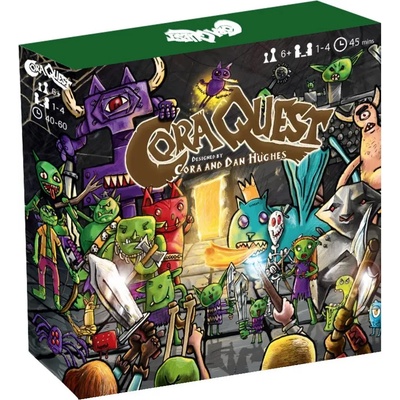 Bright Eye Games Настолна игра CoraQuest - Детска