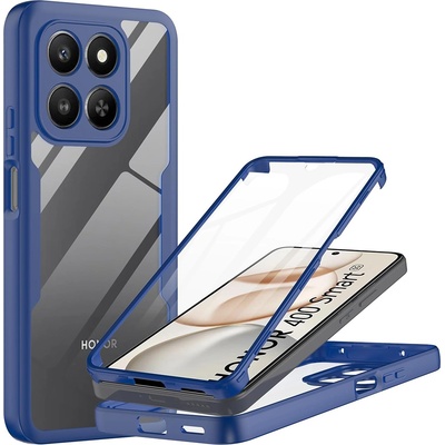 Techsuit Калъф + протектор - Techsuit ColorVerse 360 Series - Honor 400 Smart 5G / 400 Smart 4G / X7d 4G - Син