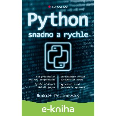 E-kniha Python snadno a rychle - Rudolf Pecinovský