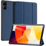 Dux Ducis Redmi Pad SE 11 DUX DUCIS DOMO калъф за поставяне, активен FLIP с кожен ефект, текстилна шарка, BLUE BREATH GP-150374 (GP-150374)