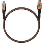 UAG Кабел с бързо зареждане за устройства usb-c към usb-c (75 см) - uag srge usb-c 240w (черен) (9b4415114097)