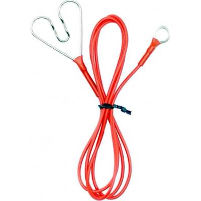 VNT electronics s.r.o. Kabel červený připojovací pro elektrický ohradník - 100 cm