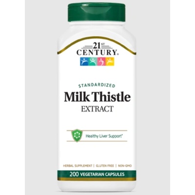 21st Century Milk Thistle Extract - Бял трън | 200 caps (9178)