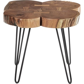 Premier Housewares Масичка за кафе с акациев плот 50x50 cm Nandri - Premier Housewares (5502368)