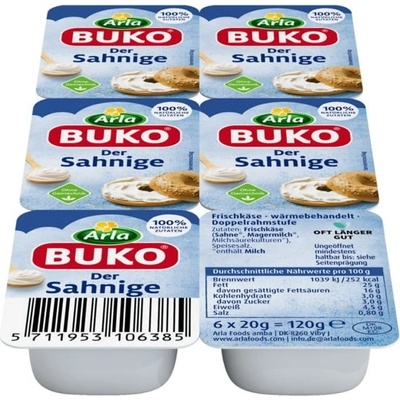 Buko Smetanový sýr 6x20g – Zbozi.Blesk.cz