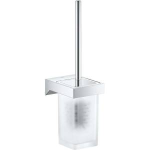 GROHE Selection Cube - Комплект четка за тоалетна, хром 40857000 (40857000)
